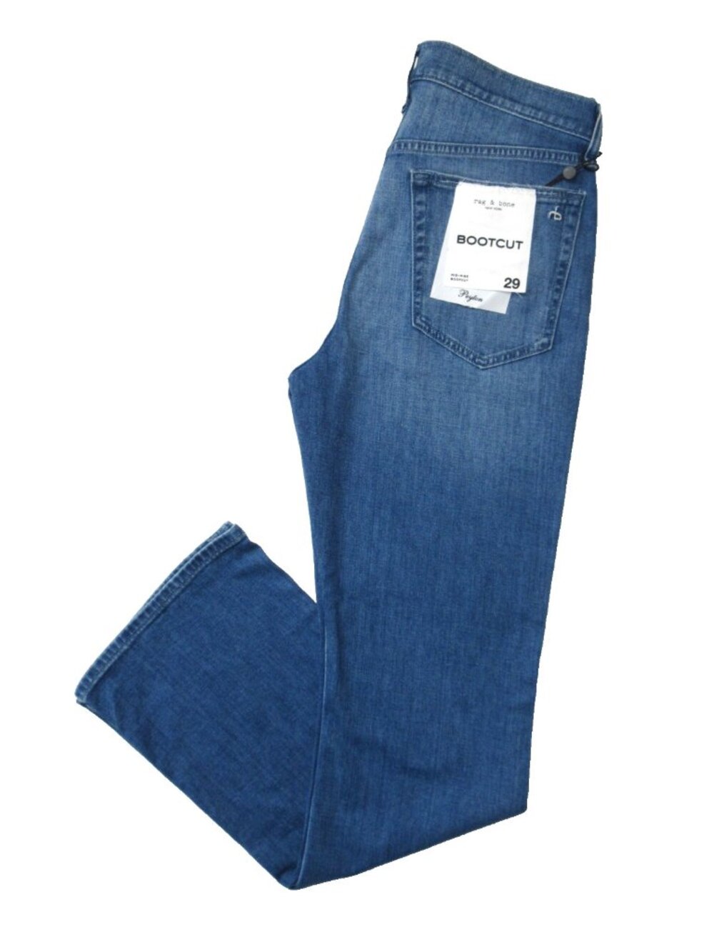 NWT rag & bone Peyton in Monaco Mid Rise Bootcut Stretch Jeans 29